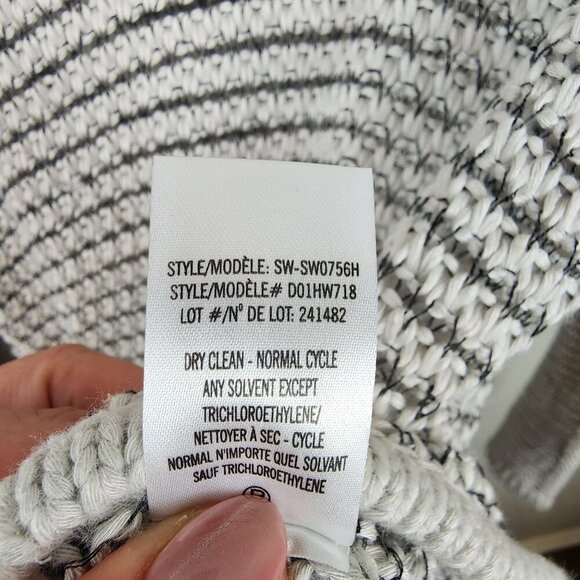 Helmut by Helmut Lang sz P / XS women sweater linen blend - Picture 6 of 13